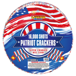 16000 SHOTS PATRIOT CRACKERS