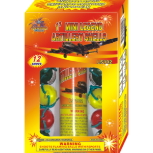 1" MINI LEGEND  ARTILLERY SHELLS