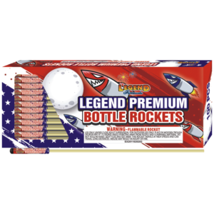 LEGEND PREMIUM BOTTLE ROCKETS