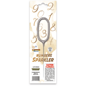 NUMBERS SPARKLER